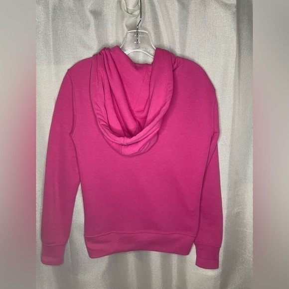 Vintage RALPH LAUREN Zip Up Hoodie Bright Pink Med​​​​​​​​​​​​​​​​​​​​​​​​​ - Picture 11 of 12